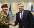 Kryeparlamentari Veseli pret në takim komandantin e ri të KFOR-it, e njofton për formimin e Forcave të Armatosura të Kosovës